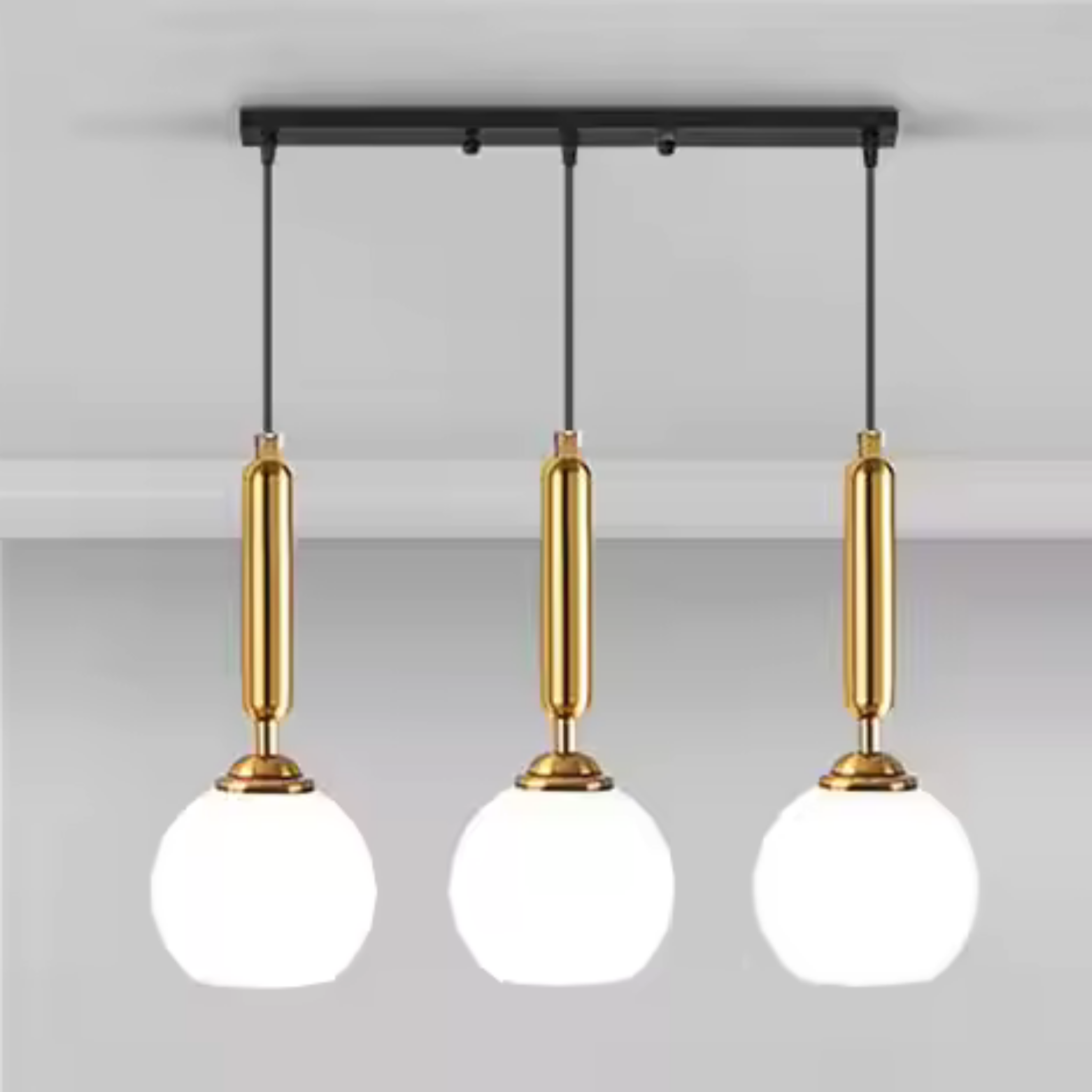 Malleable Glass Chandelier LP-34